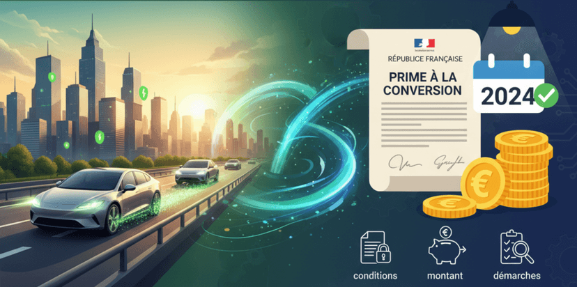 Prime à la conversion 2024 : conditions et démarches