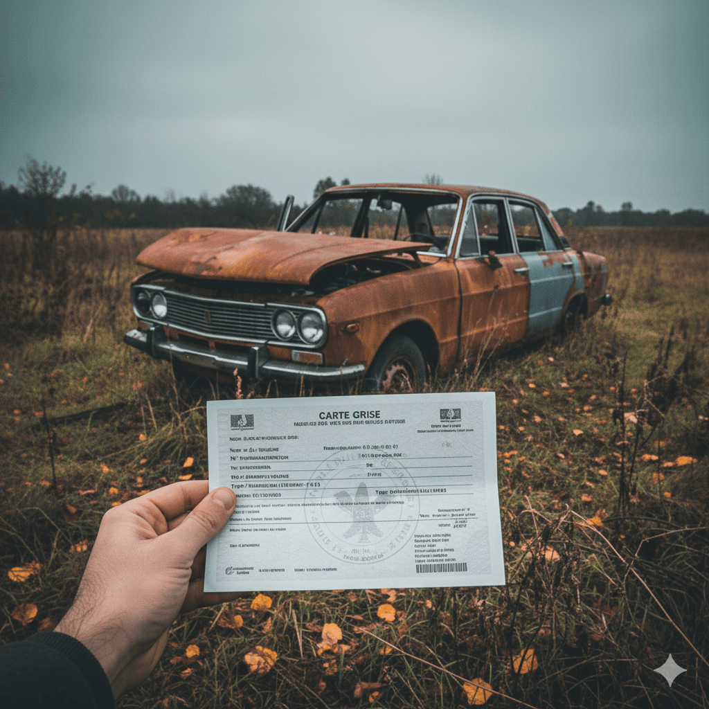 Que faire si vous n'avez plus la carte grise de votre épave ?