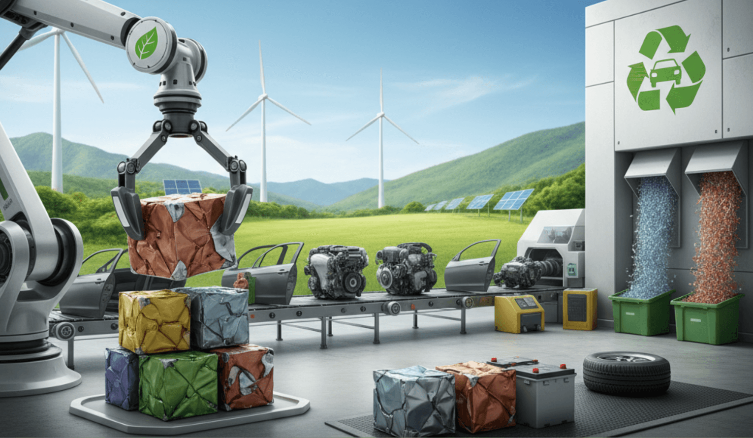 Recyclage automobile : l'impact environnemental positif